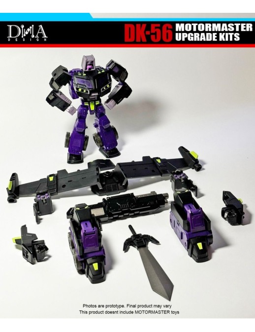 DNA Design DK-56 Upgrade Kits for Transformers Legacy United Voyager Animated Universe Motormaster