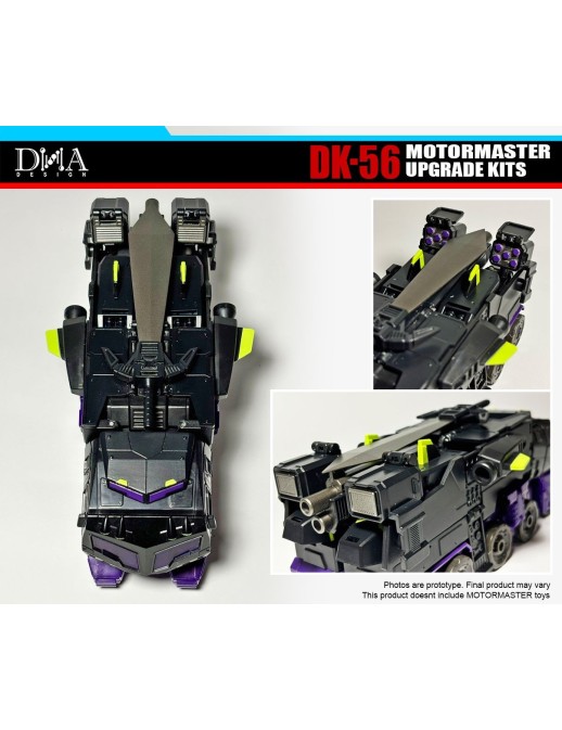 DNA Design DK-56 Upgrade Kits for Transformers Legacy United Voyager Animated Universe Motormaster