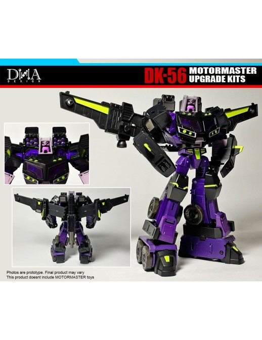 DNA Design DK-56 Upgrade Kits for Transformers Legacy United Voyager Animated Universe Motormaster