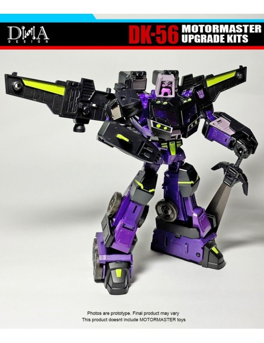 DNA Design DK-56 Upgrade Kits for Transformers Legacy United Voyager Animated Universe Motormaster