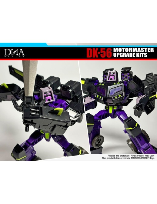 DNA Design DK-56 Upgrade Kits for Transformers Legacy United Voyager Animated Universe Motormaster