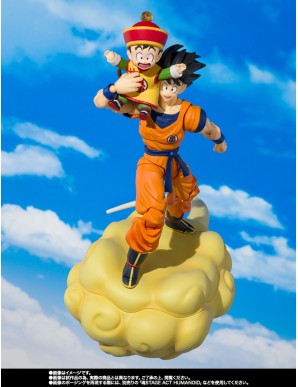 Bandai S.H. Figuarts Dragon Ball Z Son Goku & Kid Son Gohan & Flying Nimbus