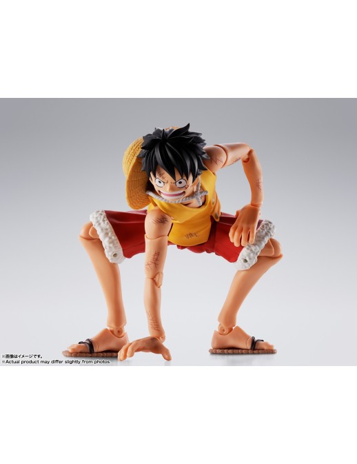 Bandai S.H. Figuarts One Piece Monkey D. Luffy Marineford Summit Battle