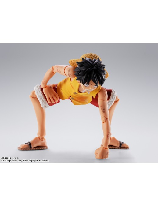 Bandai S.H. Figuarts One Piece Monkey D. Luffy Marineford Summit Battle