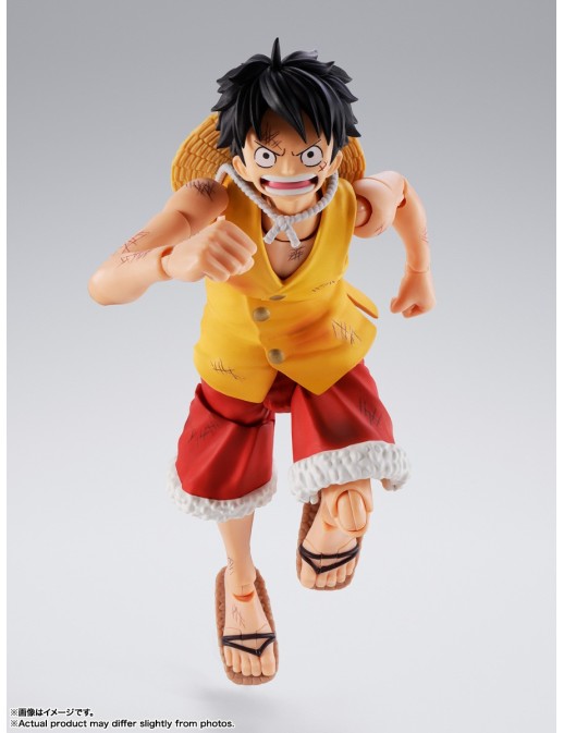 Bandai S.H. Figuarts One Piece Monkey D. Luffy Marineford Summit Battle