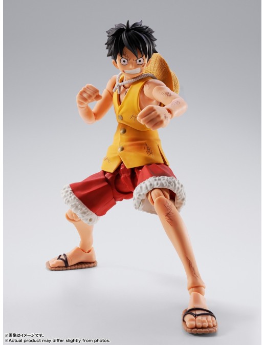 Bandai S.H. Figuarts One Piece Monkey D. Luffy Marineford Summit Battle