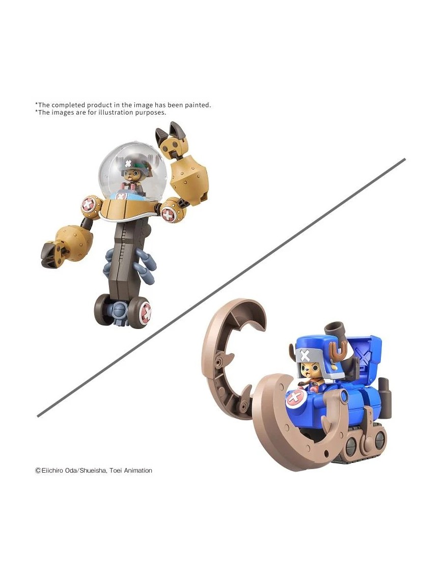 Bandai One Piece Chopper Robo 02 Heavy Armor & 03 Horn Dozer Bandai One Piece Chopper Robo 02 Heavy Armor & 03 Horn Dozer
