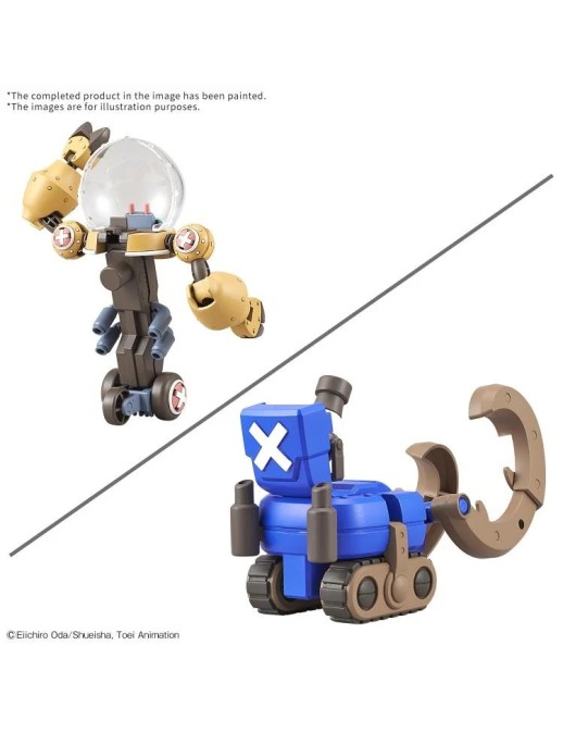 Bandai One Piece Chopper Robo 02 Heavy Armor & 03 Horn Dozer