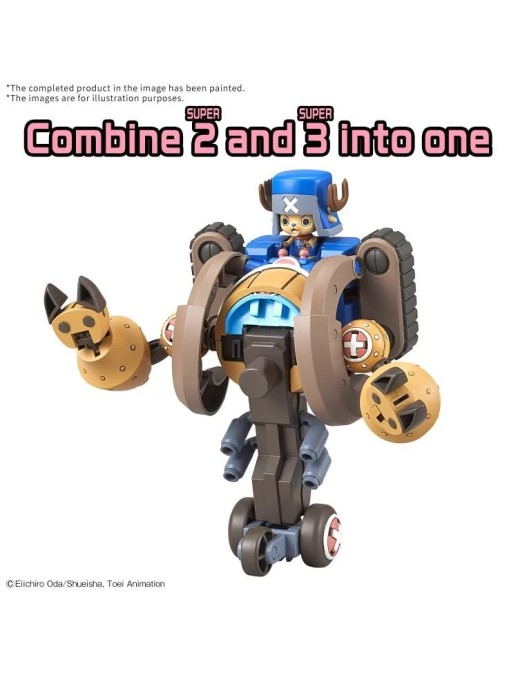Bandai One Piece Chopper Robo 02 Heavy Armor & 03 Horn Dozer