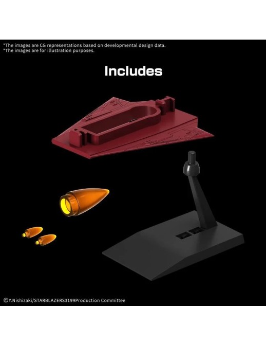 Bandai Mecha Collection Space Battleship Yamato Cosmo Force BBY-01 Space Battleship Yamato 3199