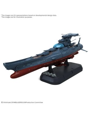 Bandai Be Forever Yamato: REBEL 3199 The Experimental Ship of Transcendental Dimension BBY-03 Ginga 3199 1/1000 Scale Model Kit