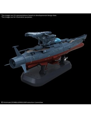 Bandai Be Forever Yamato: REBEL 3199 The Experimental Ship of Transcendental Dimension BBY-03 Ginga 3199 1/1000 Scale Model Kit