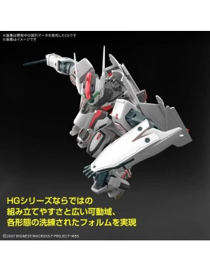 Bandai High Grade HG 1/100 Macross Frontier VF-25F Messiah Valkyrie Alto Custom Deluxe Set