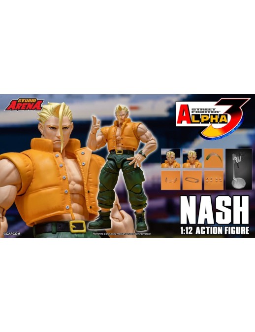 Storm Collectibles Storm Arena Street Fighter Alpha 3 Nash