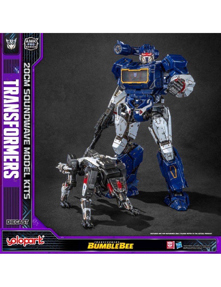 Yolopark AMK PRO Series Model Kit Transformers Bumblebee Soundwave Yolopark AMK PRO Series Model Kit Transformers Bumblebee Soundwave