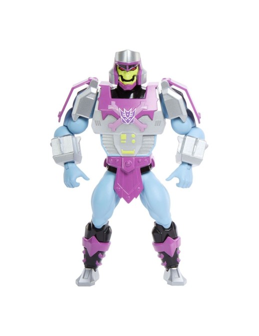 Mattel Masters of the Universe X Transformers Skeletor Megatron Armor