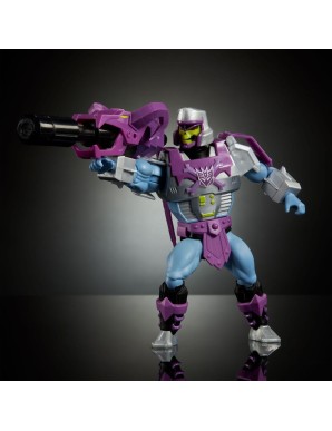 Mattel Masters of the Universe X Transformers Skeletor Megatron Armor