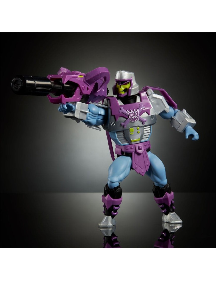 Mattel Masters of the Universe X Transformers Skeletor Megatron Armor Mattel Masters of the Universe X Transformers Skeletor Megatron Armor