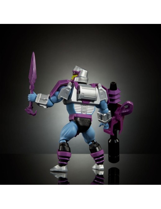 Mattel Masters of the Universe X Transformers Skeletor Megatron Armor