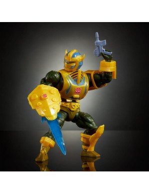 Mattel Masters of the Universe X Transformers Man-At-Arms Bumblebee Armor