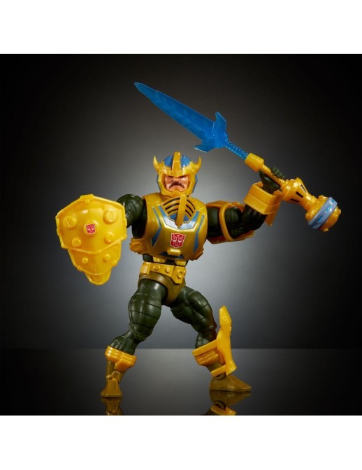 Mattel Masters of the Universe X Transformers Man-At-Arms Bumblebee Armor