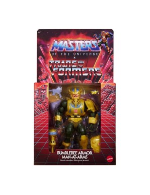 Mattel Masters of the Universe X Transformers Man-At-Arms Bumblebee Armor