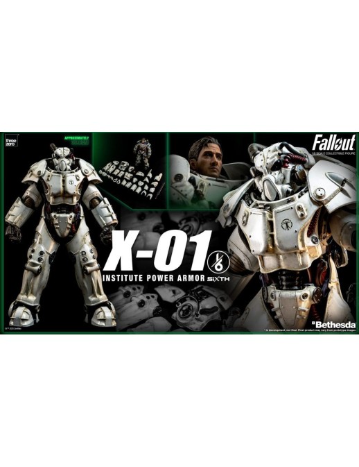 Threezero 1/6 Sixth Fallout X-01 Institute Power Armor
