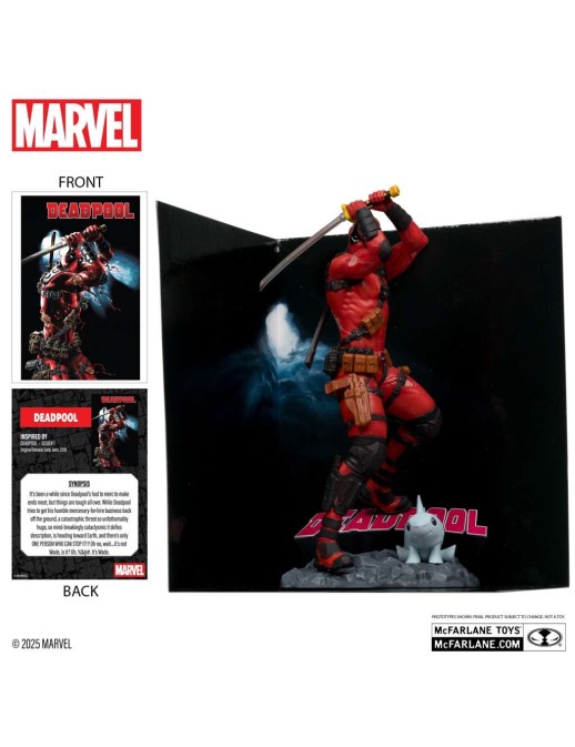 Mc Farlane Toys Marvel Comics Deadpool 1 1/10 Scale Statue