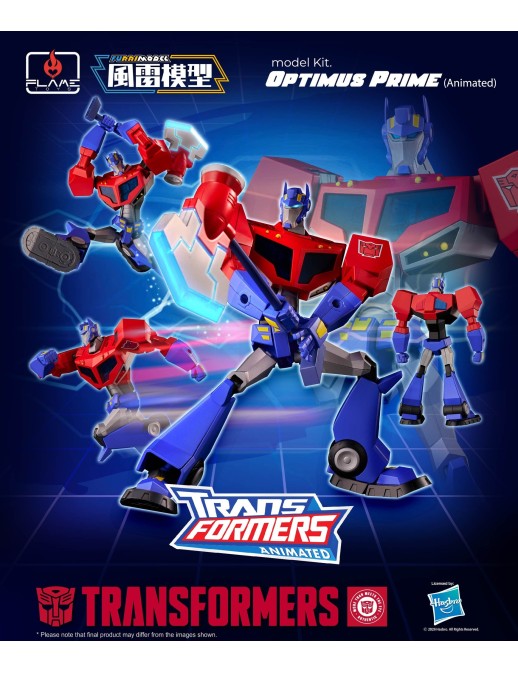 Flame Toys Model Kit Series Transformers Animated Optimus Prime