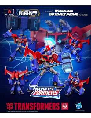 Flame Toys Model Kit Series Transformers Animated Optimus Prime Wingblade Version