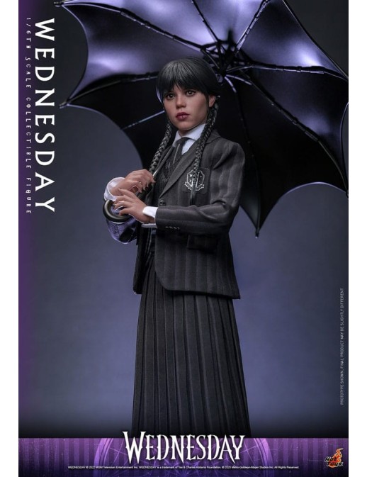 Hot Toys Television Masterpiece Wednesday Wednesday Addams 1/6 Scale Collectible Figure