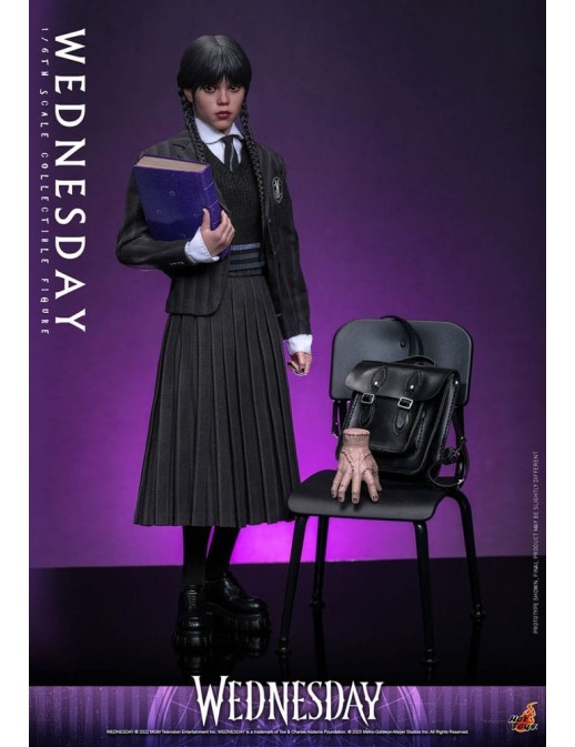 Hot Toys Television Masterpiece Wednesday Wednesday Addams 1/6 Scale Collectible Figure