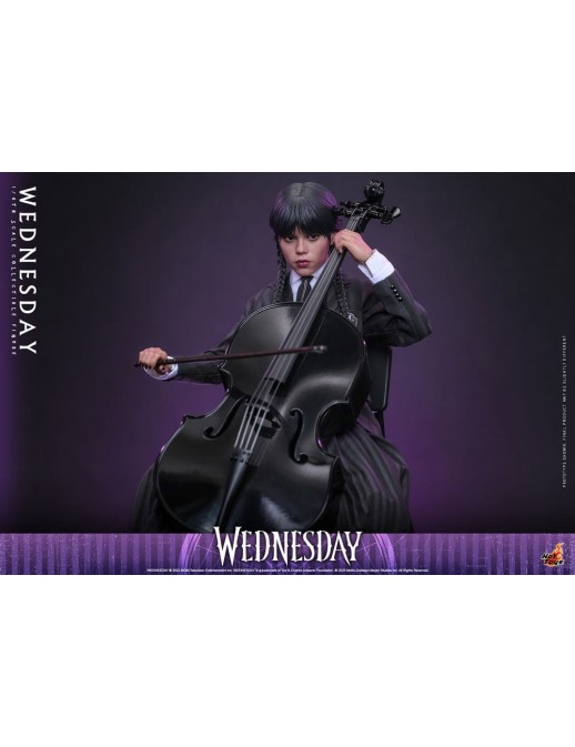 Hot Toys Television Masterpiece Wednesday Wednesday Addams 1/6 Scale Collectible Figure