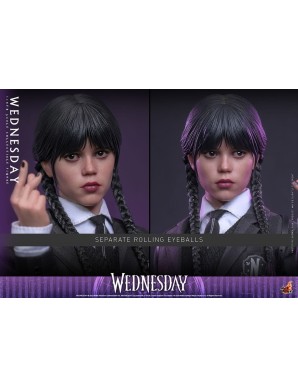 Hot Toys Television Masterpiece Wednesday Wednesday Addams 1/6 Scale Collectible Figure