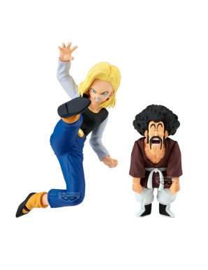 Banpresto Dragon Ball Z Match Makers Android 18 & Mr. Satan