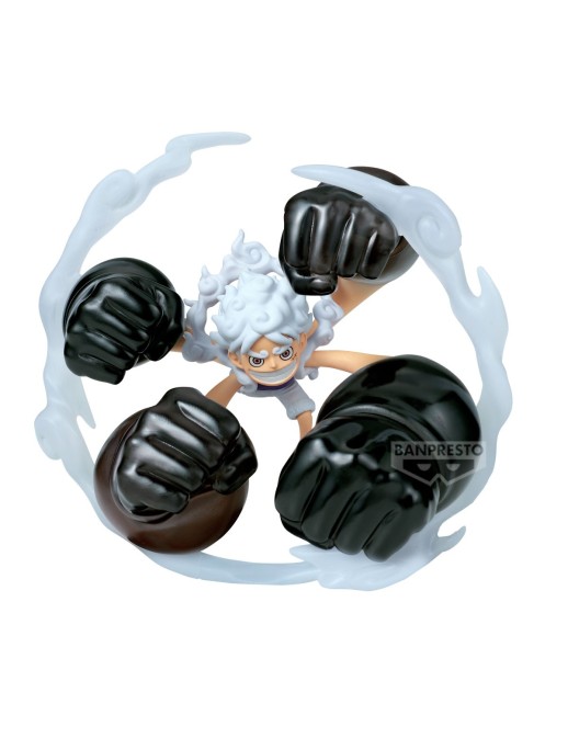 Banpresto One Piece World Collectable Figure Special Monkey D. Luffy Gear 5 Gum-Gum Dawn Gatling