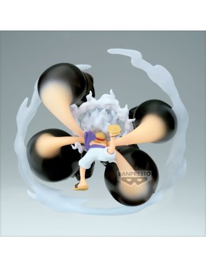 Banpresto One Piece World Collectable Figure Special Monkey D. Luffy Gear 5 Gum-Gum Dawn Gatling