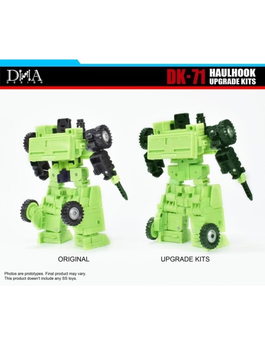 DNA Design DK-71 Upgrade Kits for Transformers The Movie Studio Series 86 Constructicon Long Haul & Hook