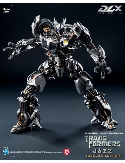 Threezero Transformers DLX Scale Collectible Figure Series Jazz Deluxe Edition