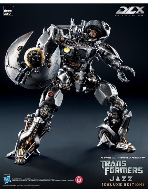 Threezero Transformers DLX Scale Collectible Figure Series Jazz Deluxe Edition