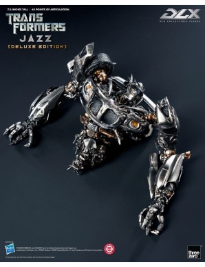 Threezero Transformers DLX Scale Collectible Figure Series Jazz Deluxe Edition