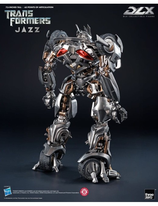 Threezero Transformers DLX Scale Collectible Figure Series Jazz Deluxe Edition
