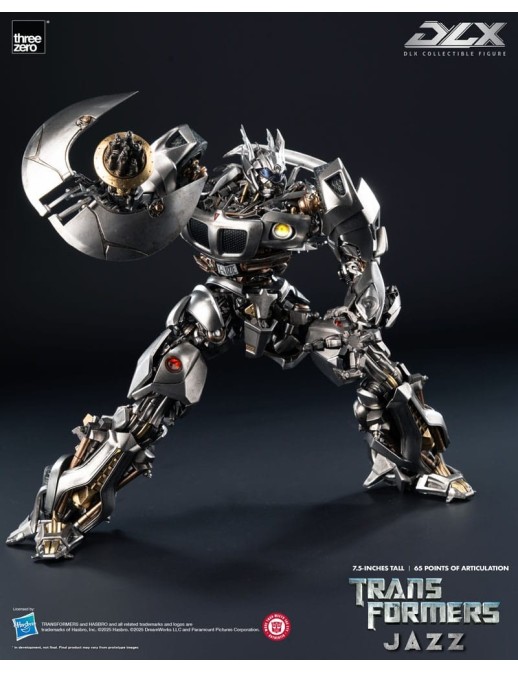 Threezero Transformers DLX Scale Collectible Figure Series Jazz Deluxe Edition