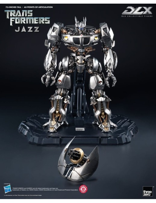 Threezero Transformers DLX Scale Collectible Figure Series Jazz