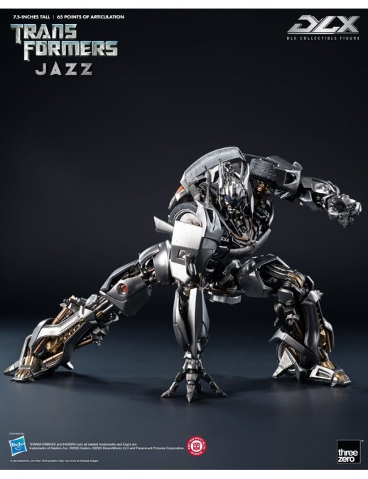Threezero Transformers DLX Scale Collectible Figure Series Jazz