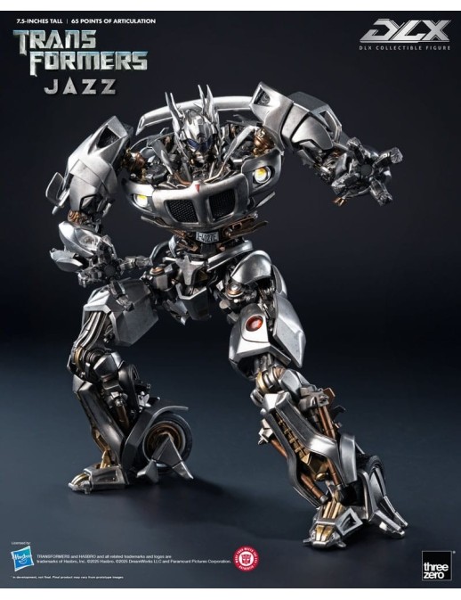 Threezero Transformers DLX Scale Collectible Figure Series Jazz