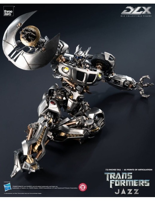 Threezero Transformers DLX Scale Collectible Figure Series Jazz