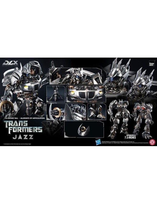 Threezero Transformers DLX Scale Collectible Figure Series Jazz