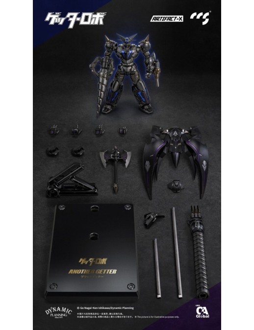 CCS Toys Artifact-X Getter Robot Daikessen! Black Getter