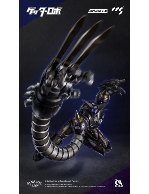 CCS Toys Artifact-X Getter Robot Daikessen! Black Getter
